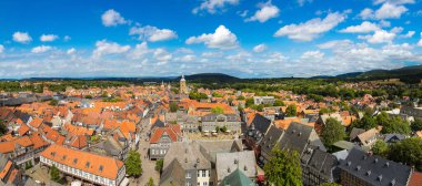 Goslar, Almanya'nın panoramik görünüm