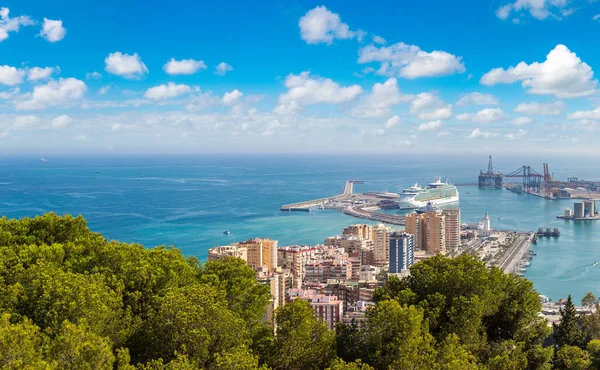 Vista panorámica de Málaga — Foto de Stock