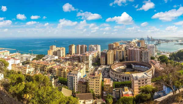 Vista panoramica di Malaga — Foto Stock