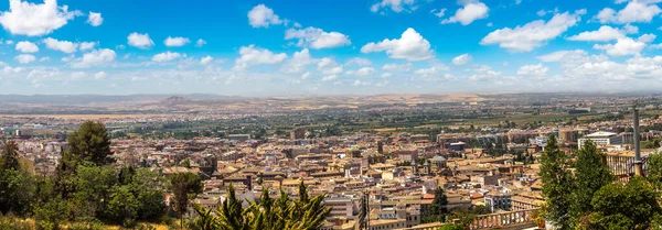 Panoramautsikt över Granada — Stockfoto