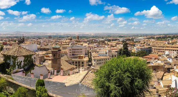 Panoramautsikt över Granada — Stockfoto