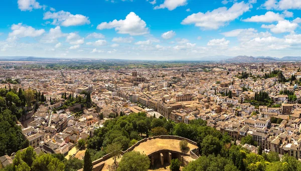 Panoramautsikt över Granada — Stockfoto