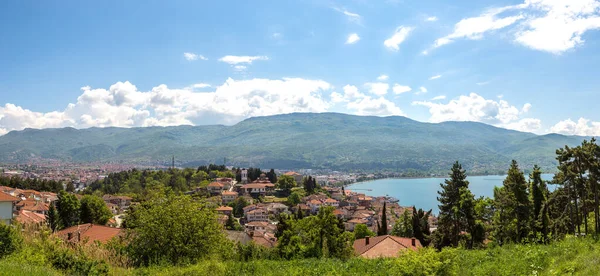 Ohri şehir panoraması — Stok fotoğraf