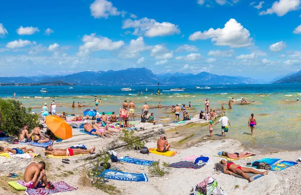 Sirmione en el lago de Garda — Foto de Stock