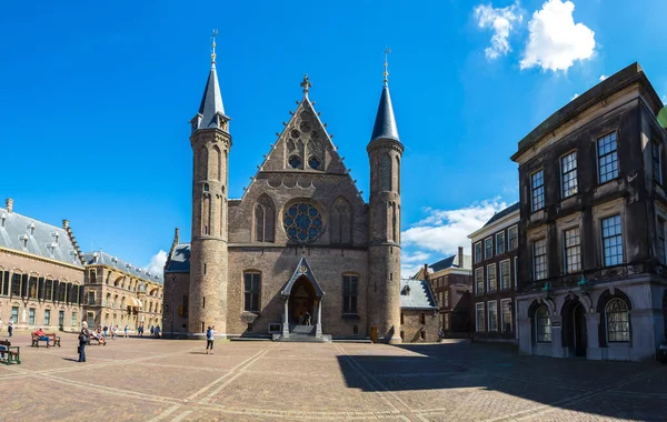 Binnenhof palast in haag — Stockfoto