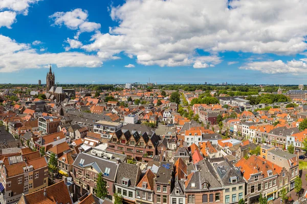 Vista panoramica di Delft — Foto Stock