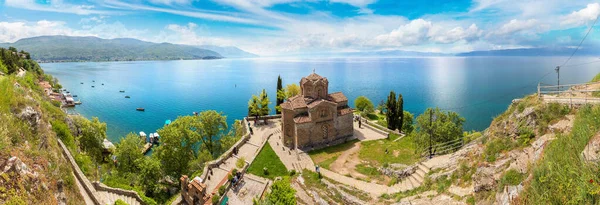 Jovan Kaneo templom itt: Ohrid, Makedónia — Stock Fotó