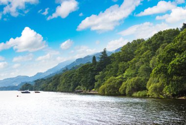 İskoçya'da göl Loch Lomond