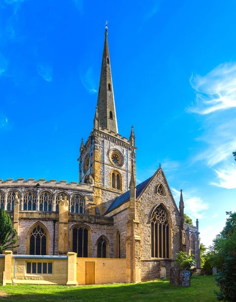 Церковь Святой Троицы в Стратфорде-на-Эйвоне — стоковое фото