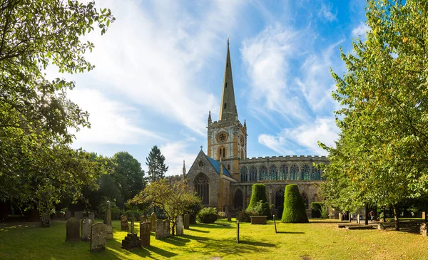 Iglesia de la Santísima Trinidad en Stratford upon Avon —  Fotos de Stock
