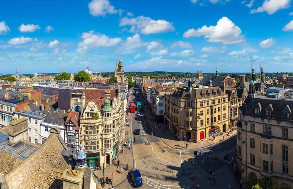 Vista aérea panorámica de Oxford —  Fotos de Stock