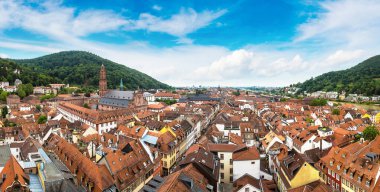 Heidelberg panoramik havadan görünümü