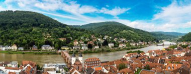 Heidelberg panoramik havadan görünümü