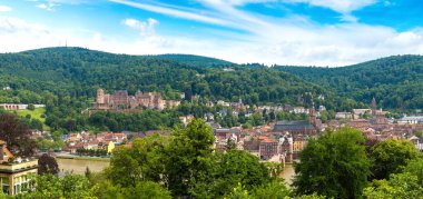 Heidelberg panoramik havadan görünümü