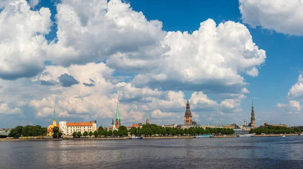 Panoramautsikt över riga — Stockfoto