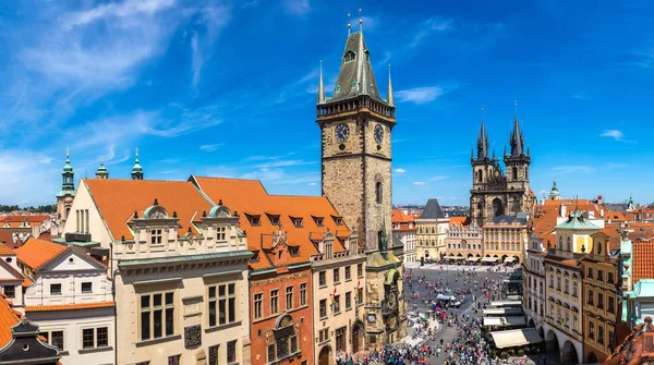 Panorama-Luftaufnahme von Prag — Stockfoto