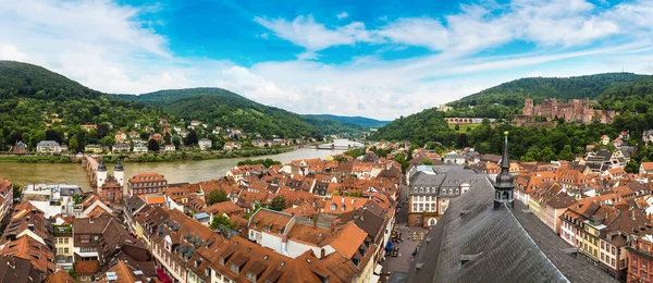 Vista aerea panoramica di Heidelberg — Foto Stock