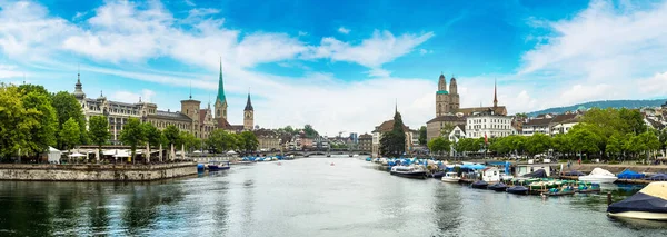 Historiska delen av Zurich — Stockfoto