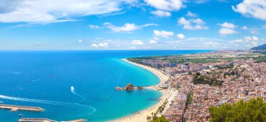 Blanes panoramik manzaralı