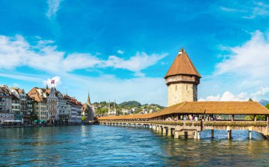 Lucerne 'deki Chapel Köprüsü