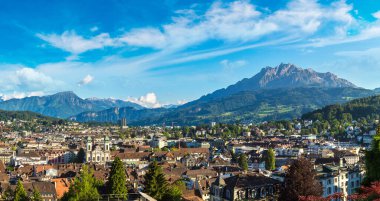 lucerne panoramik manzaralı