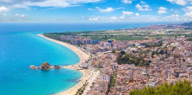 Blanes panoramik manzaralı