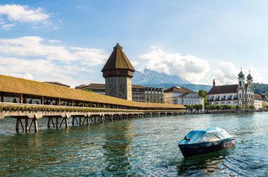 Lucerne 'deki Chapel Köprüsü
