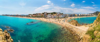 Blanes Costa Brava içinde Beach'de