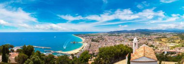 Blanes panoramik manzaralı