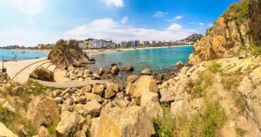 Blanes Costa Brava içinde Beach'de