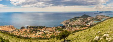 Gök olayları görüntülemek eski şehir Dubrovnik