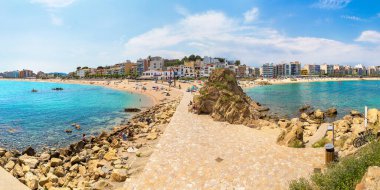 Blanes Costa Brava içinde Beach'de