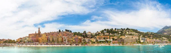 Menton üzerinde Fransız Riviera, Fransa — Stok fotoğraf