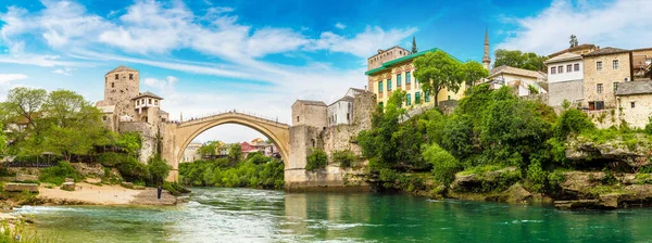 A velha ponte em Mostar — Fotografia de Stock