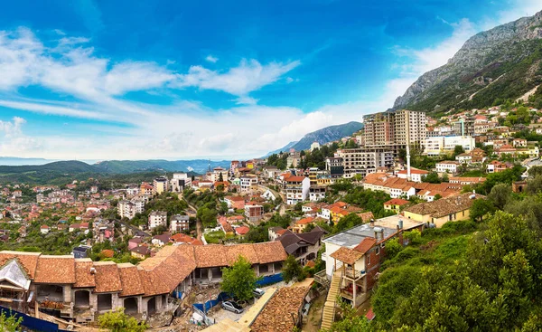 Vista desde el castillo de Kruja, Albania — Foto de Stock