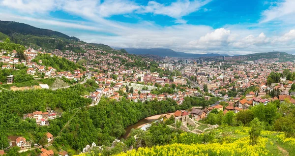 Vista panoramica di Sarajevo — Foto Stock