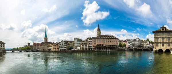 Historischer Teil von Zürich — Stockfoto