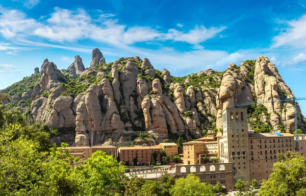 Abadía de Santa Maria de Montserrat — Foto de Stock