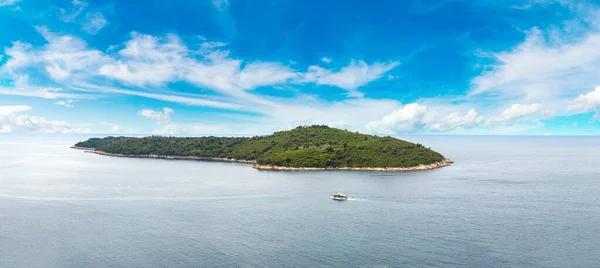 Isla Lokrum en Dubrovnik — Foto de Stock