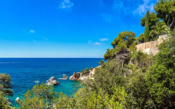 Costa de Lloret de Mar i — Foto de Stock