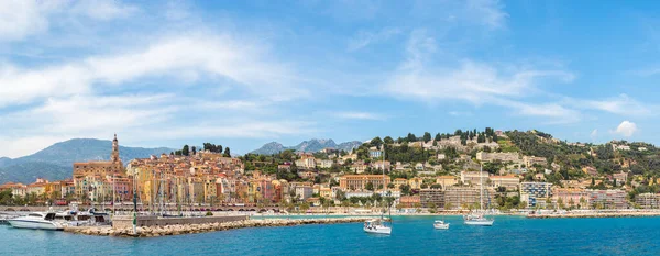 Menton on french Riviera, France — Stock Photo, Image