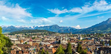 lucerne panoramik manzaralı