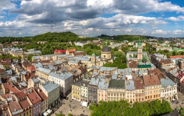 Lviv havadan görünümü