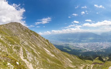 Innsbruck 'un panoramik görünümü