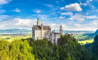 Almanya 'daki Neuschwanstein kalesi