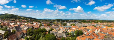 Goslar, Almanya'nın panoramik görünüm