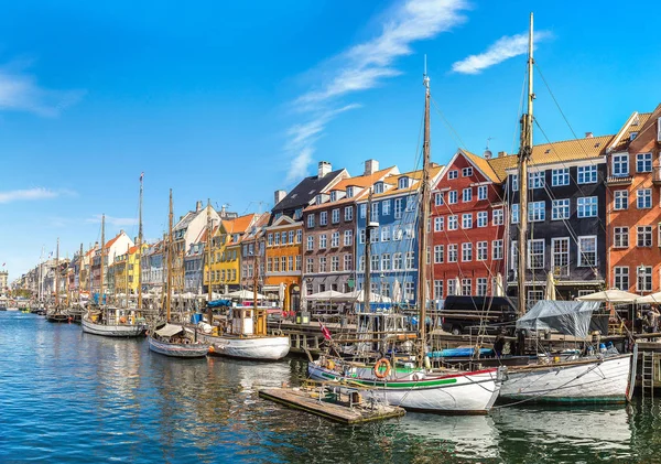 Kopenhag Nyhavn bahşı — Stok fotoğraf