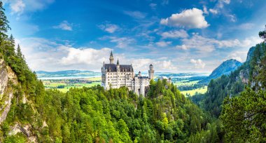 Almanya 'daki Neuschwanstein kalesi