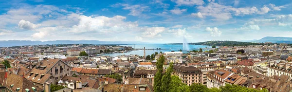 Vue panoramique de geneva — Photo