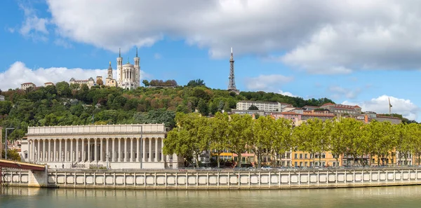 Paysage urbain de Lyon, France — Photo